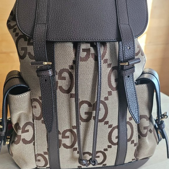 Gucci Jumbo GG Backpack - Picture 1 of 4